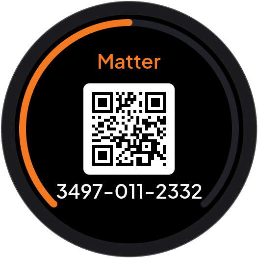 Matter setup QR code