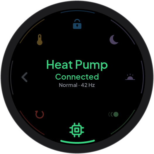 Heat Pump status
