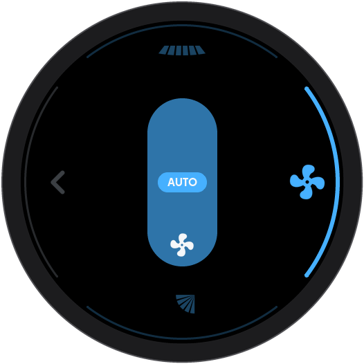 Fan on Auto