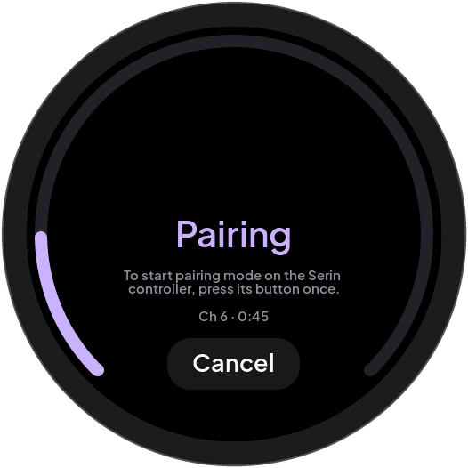 Pairing in progress