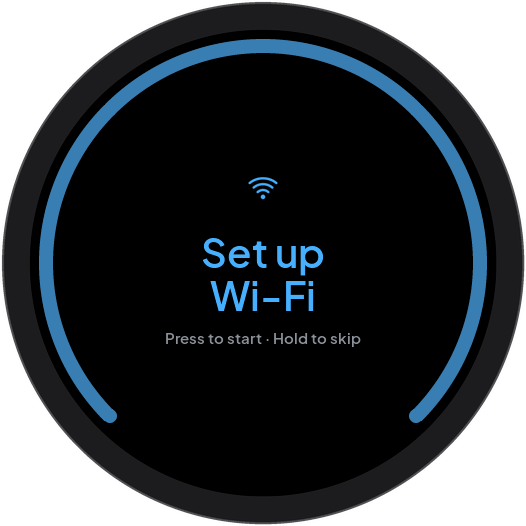 Wi-Fi setup offer