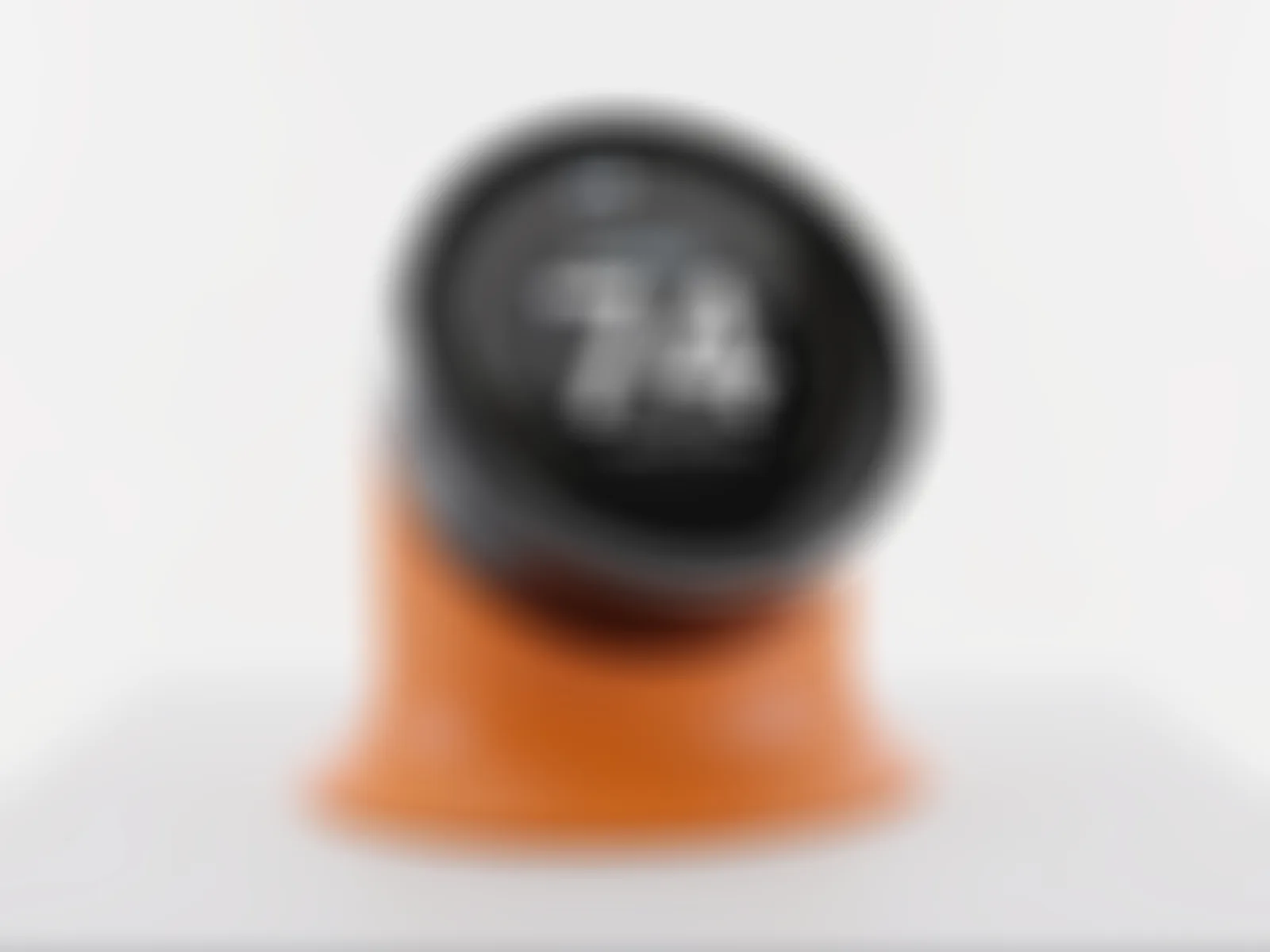 The Serin Link rotary knob display on a desk stand, showing 74&deg; and cooling